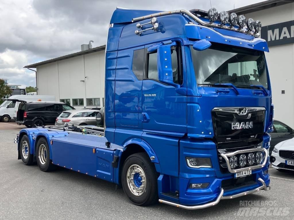 MAN TGX 26.510 훅 리프트 트럭