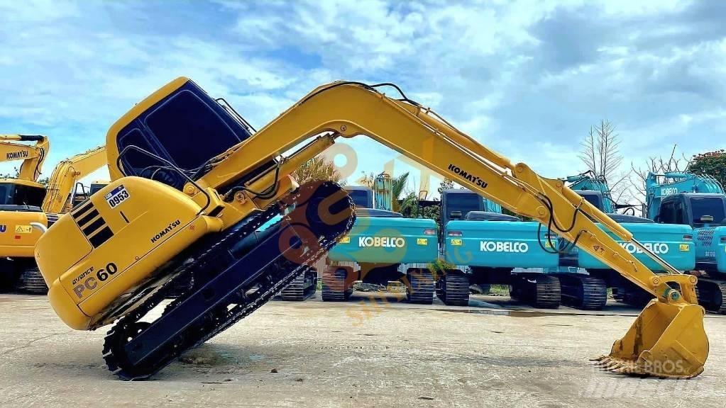 Komatsu PC 60 소형 굴삭기 7톤 미만