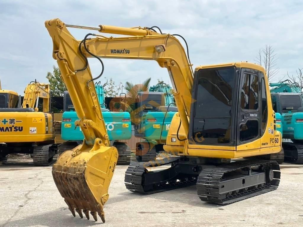 Komatsu PC 60 소형 굴삭기 7톤 미만
