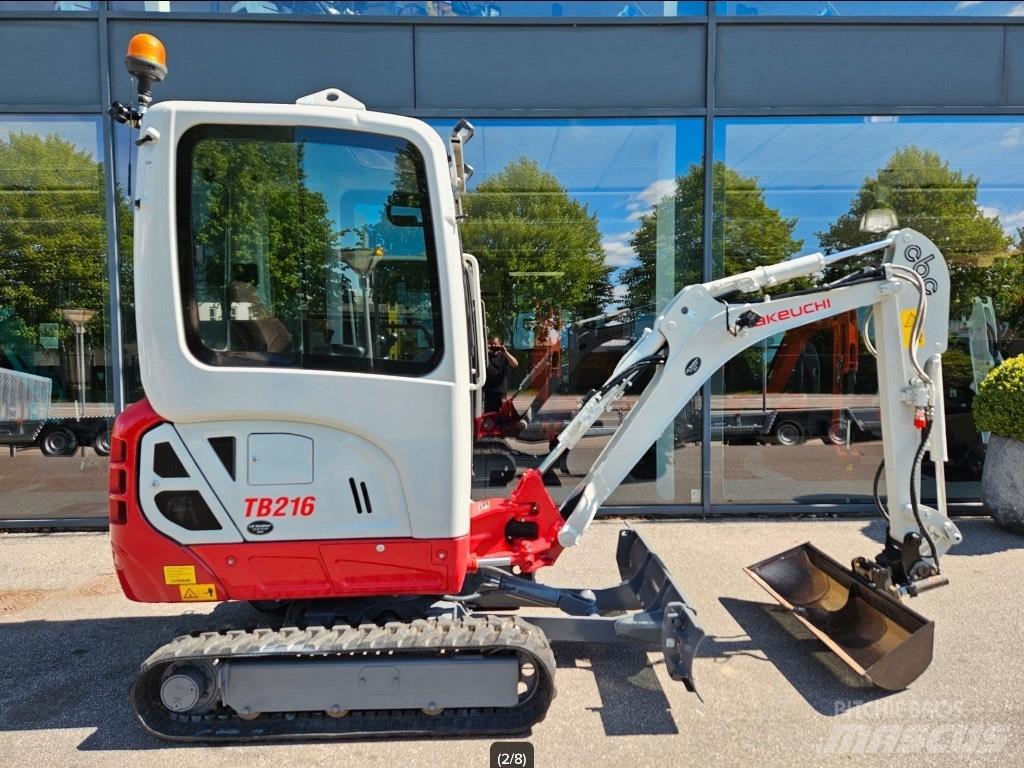 Takeuchi TB 216 소형 굴삭기 7톤 미만
