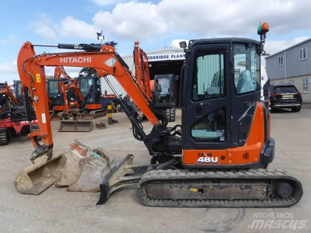 Hitachi ZX48U-6 소형 굴삭기 7톤 미만