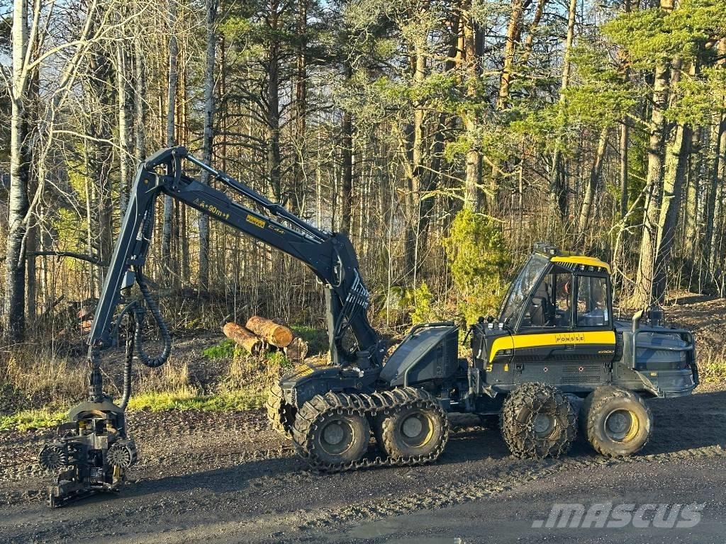 Ponsse Ergo 8W 원목 하베스터