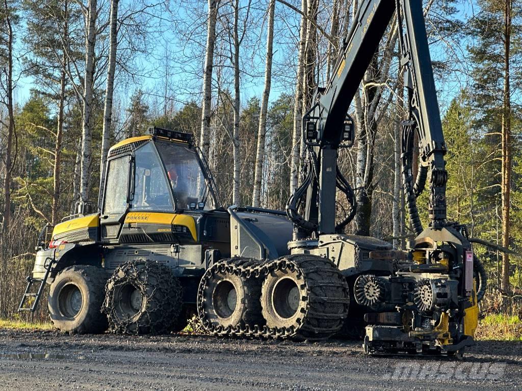 Ponsse Ergo 8W 원목 하베스터