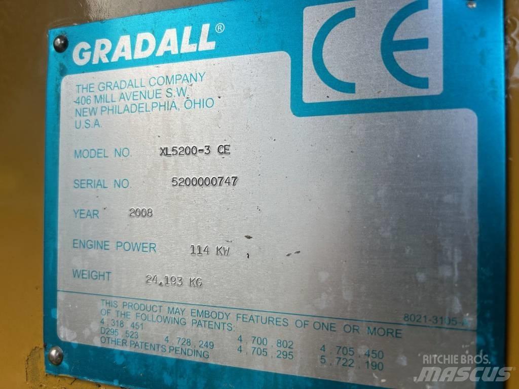 Gradall XL 5200 III 특수 굴삭기