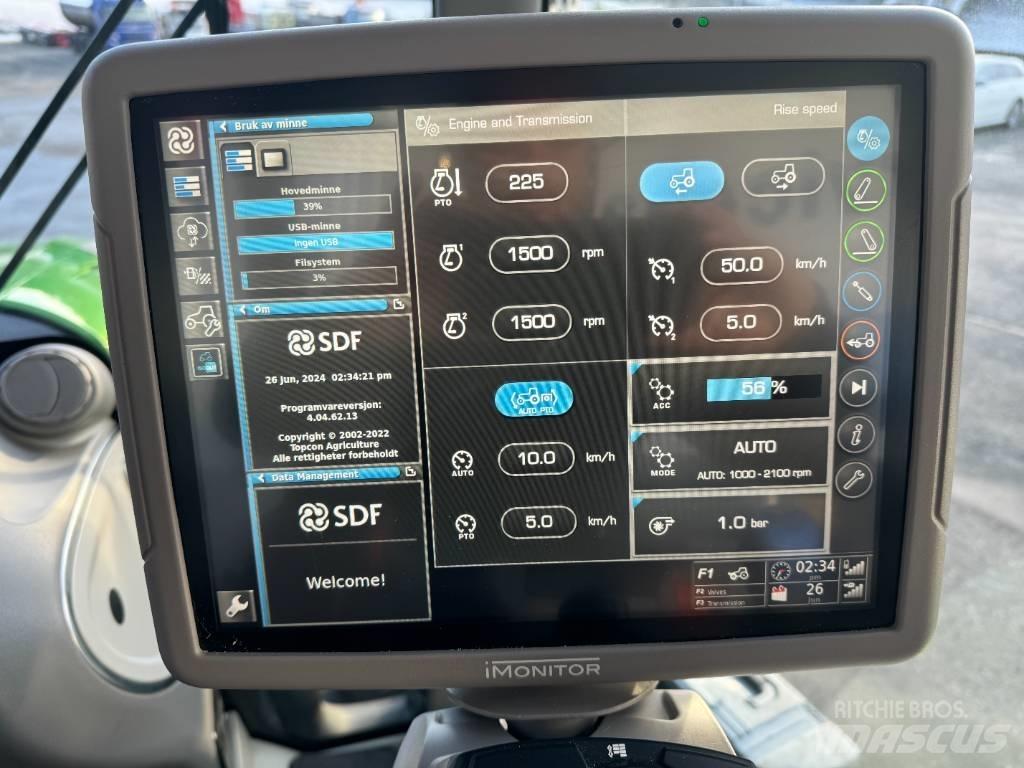 Deutz-Fahr 7250 트랙터