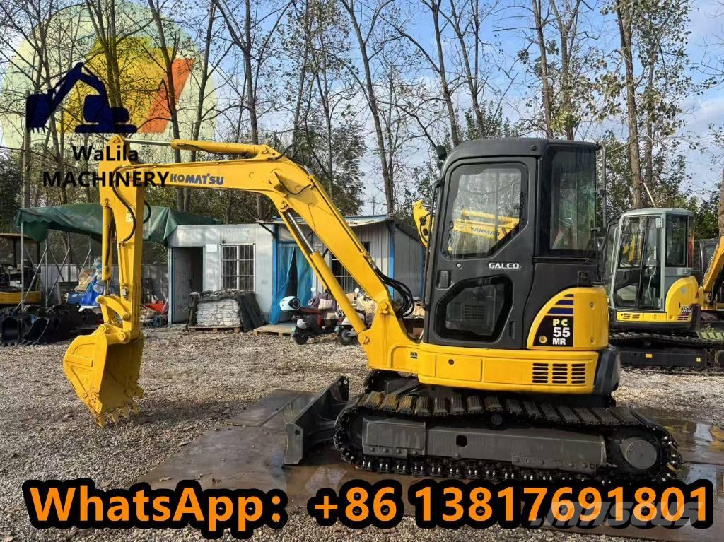 Komatsu PC 55 MR-3 소형 굴삭기 7톤 미만