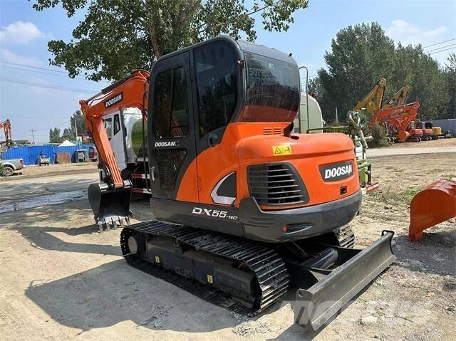 Doosan DX55 소형 굴삭기 7톤 미만