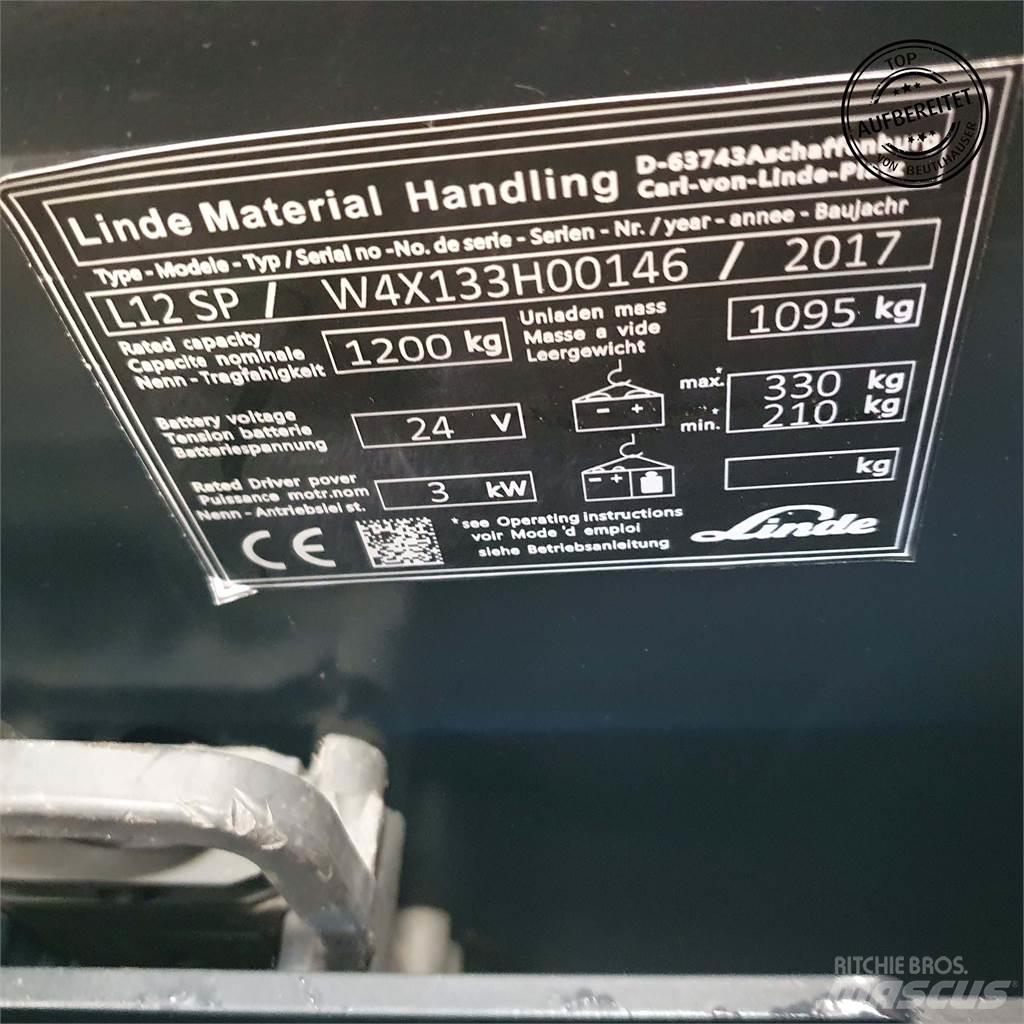 Linde L12SP 포크리프트