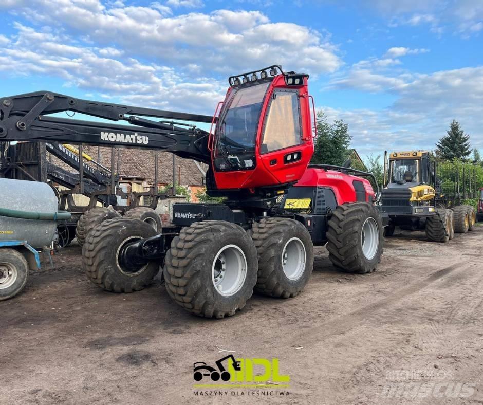 Komatsu 931.2 원목 하베스터