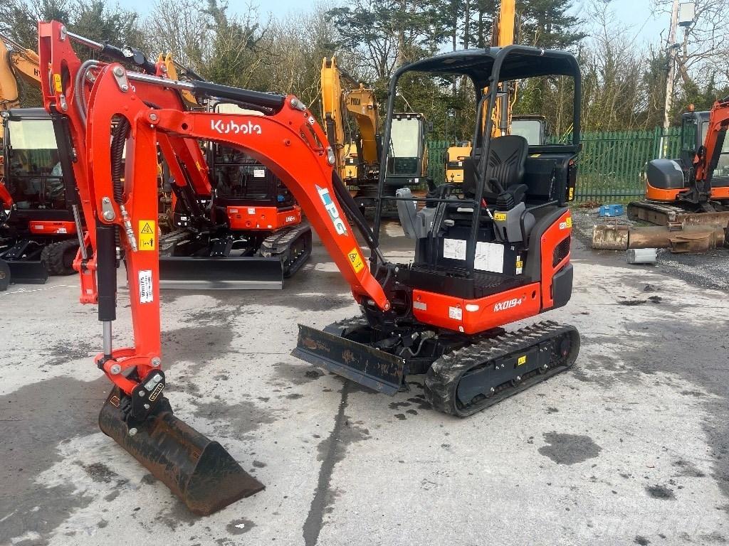 Kubota KX 019-4 소형 굴삭기 7톤 미만
