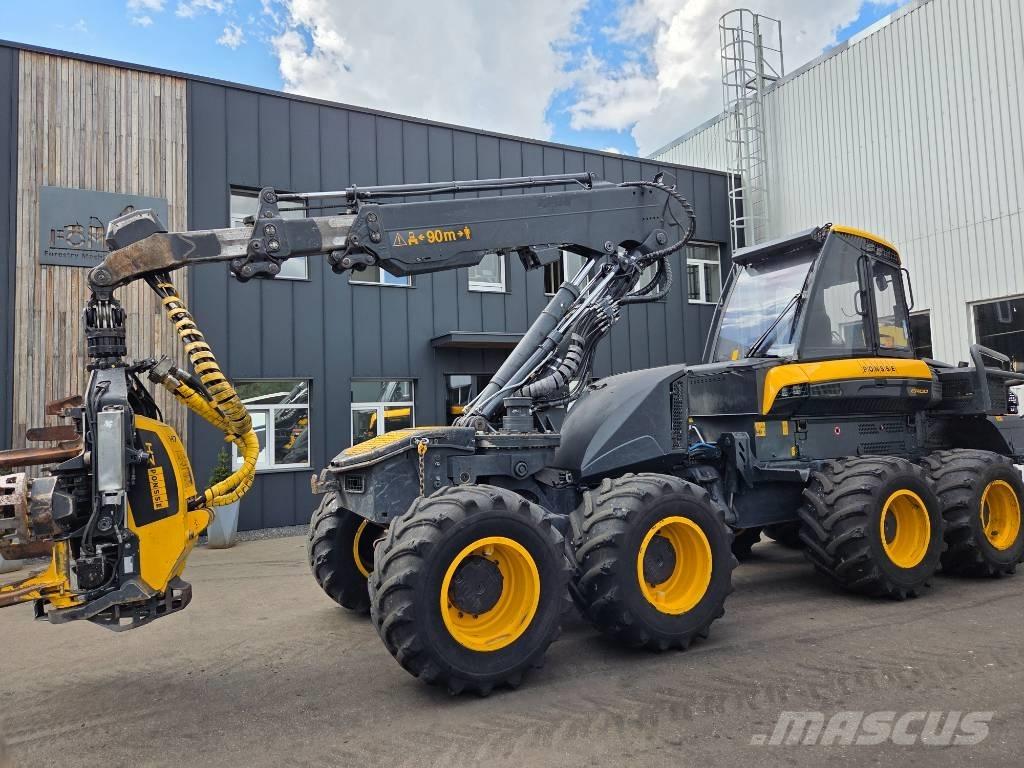 Ponsse Ergo 8W 원목 하베스터