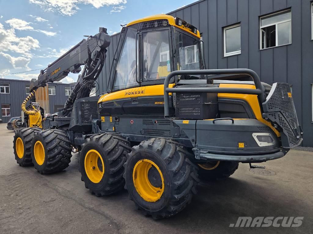 Ponsse Ergo 8W 원목 하베스터