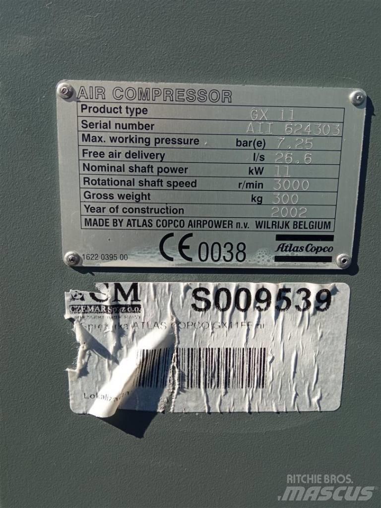 Atlas Copco GX11FF 콤푸레샤