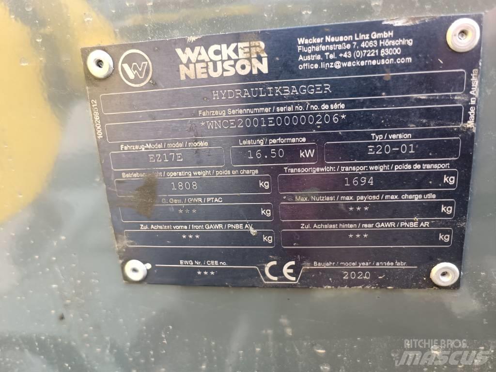 Wacker Neuson EZ17e 대형 굴삭기 29톤 이상