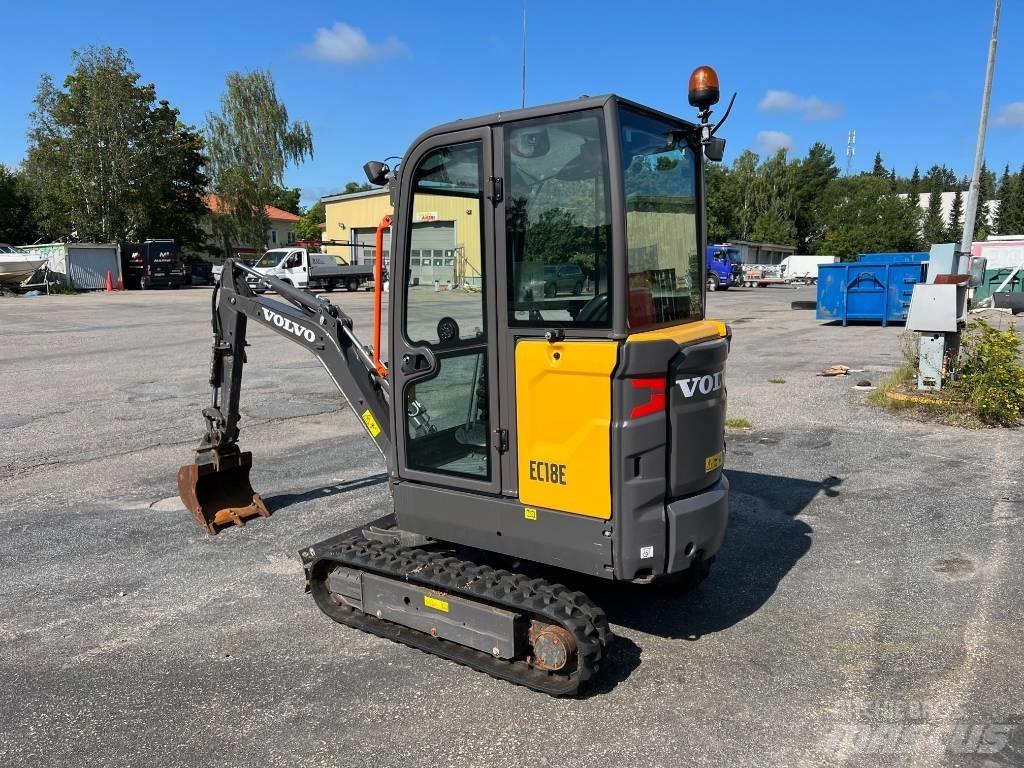 Volvo EC 18 E 소형 굴삭기 7톤 미만