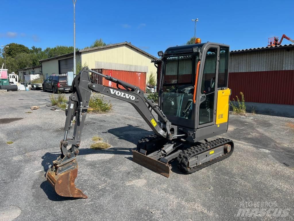 Volvo EC 18 E 소형 굴삭기 7톤 미만