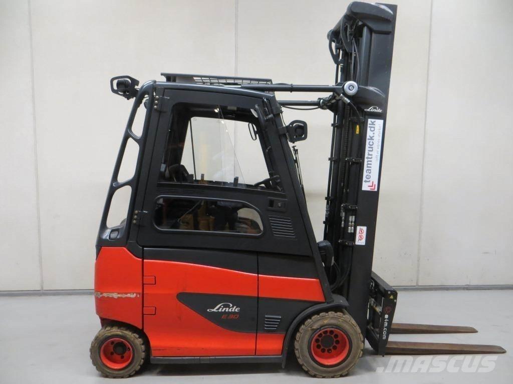 Linde E30H-01/600 전동 지게차