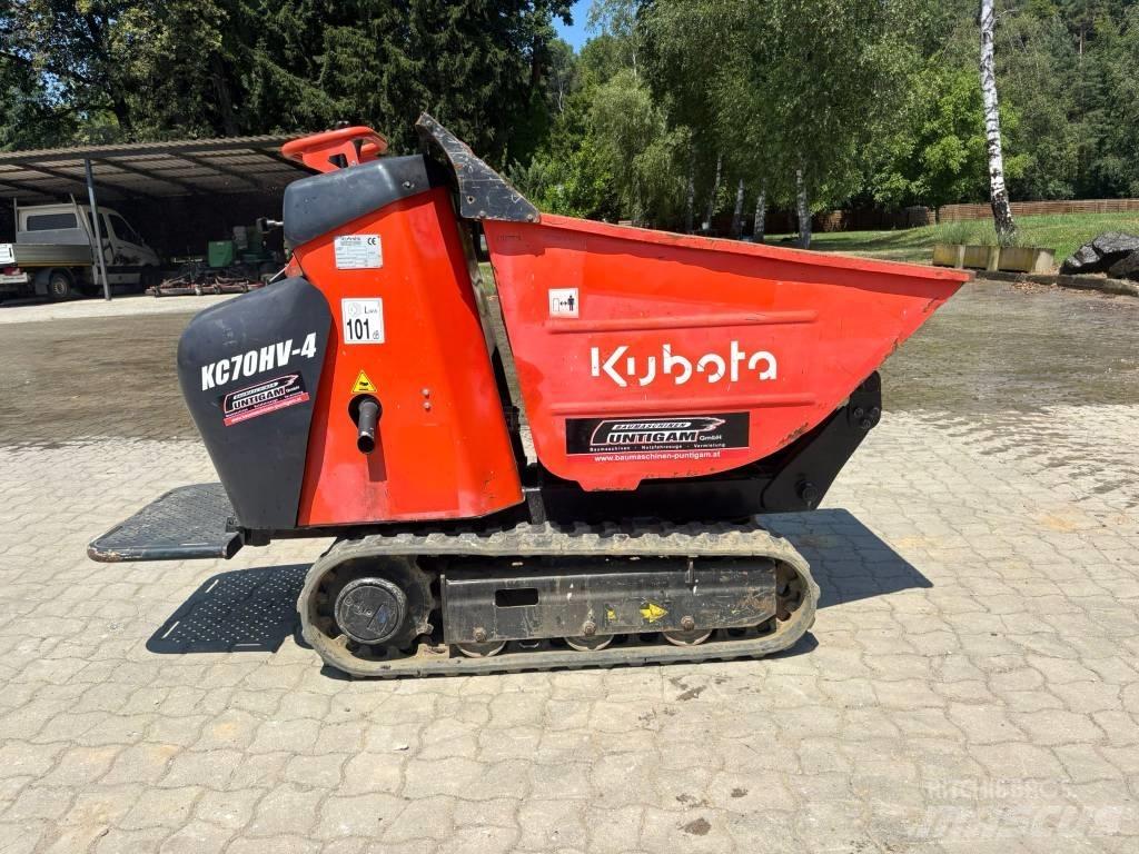 Kubota KC 70 건설현장 덤프트럭