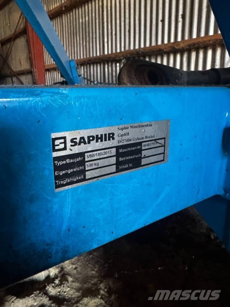Saphir Frontgrubber 끌 달린 쟁기