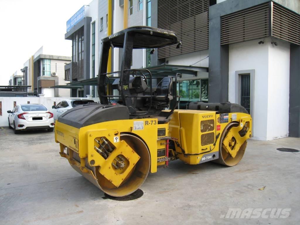 Volvo DD 70 트윈 드럼 롤러