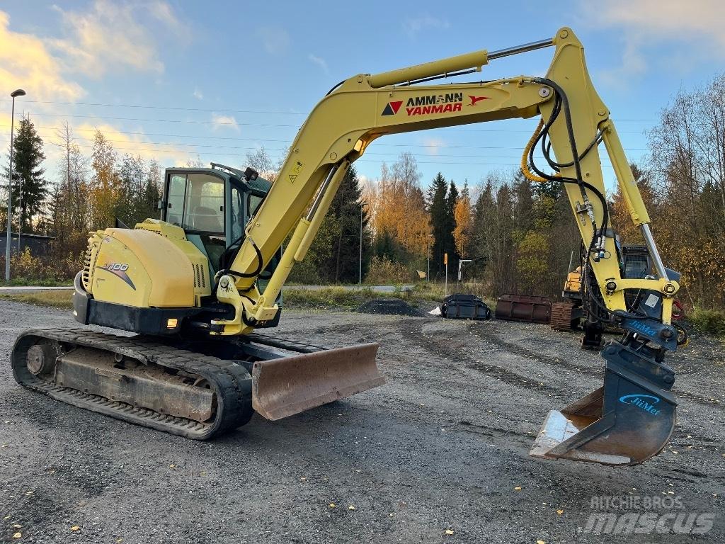 Yanmar SV 100 중형굴삭기 7톤-28톤