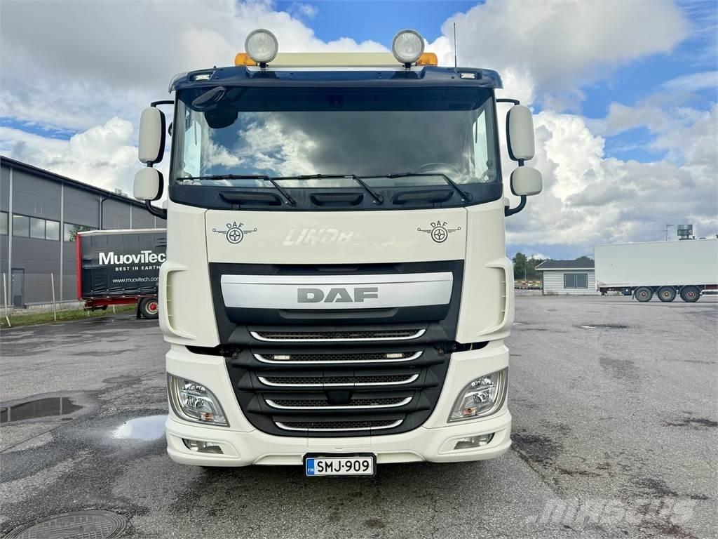 DAF XF 510 6X2 FAN 훅 리프트 트럭