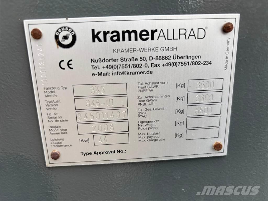 Kramer 750  휠로우더