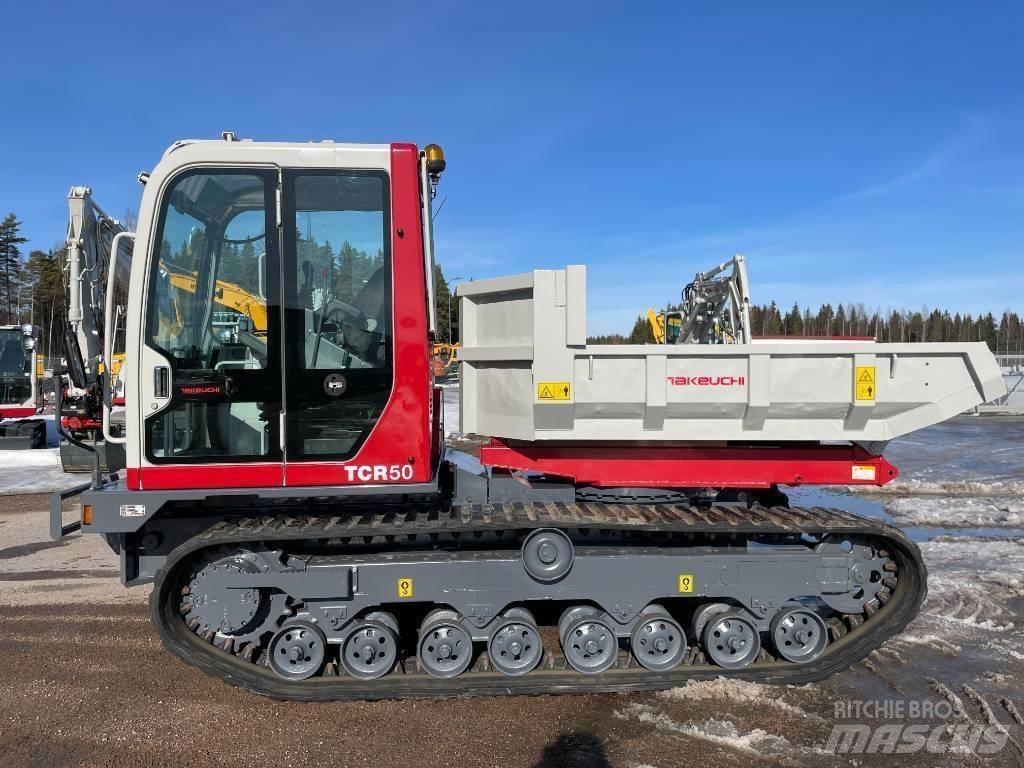 Takeuchi TCR 50  궤도식 덤프