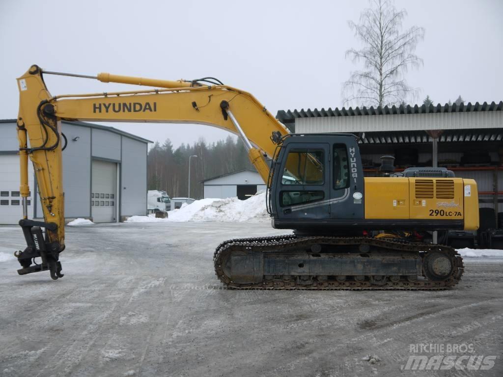 Hyundai R 290 LC-7A 대형 굴삭기 29톤 이상