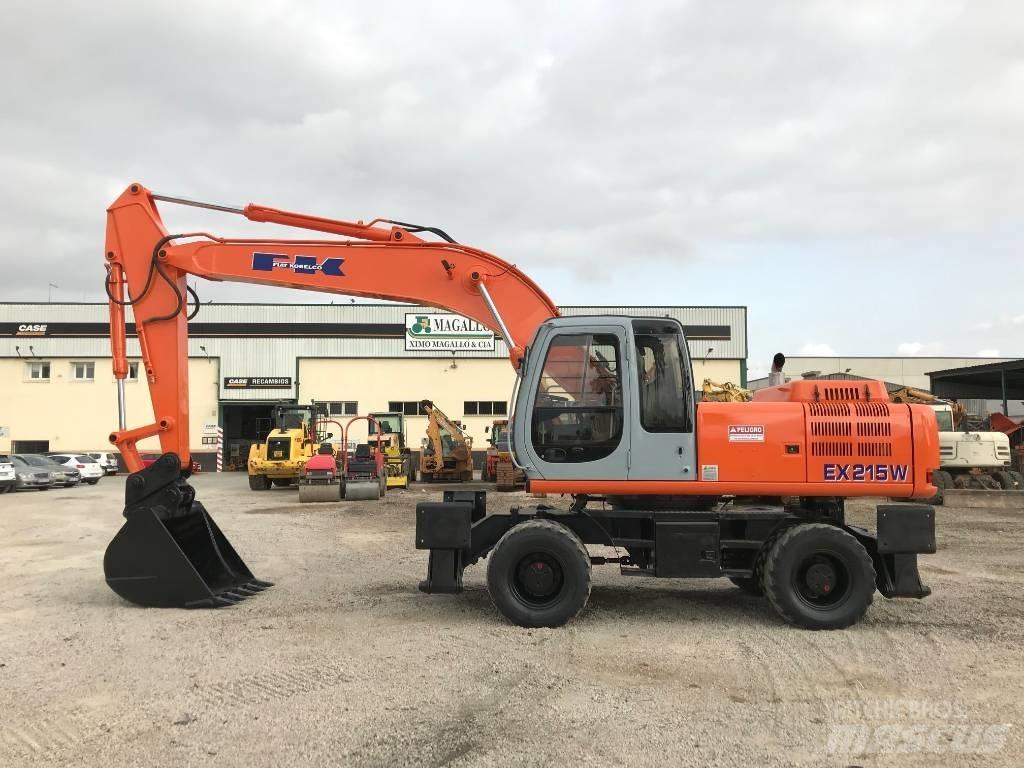 Fiat-Kobelco EX215W  휠 굴삭기