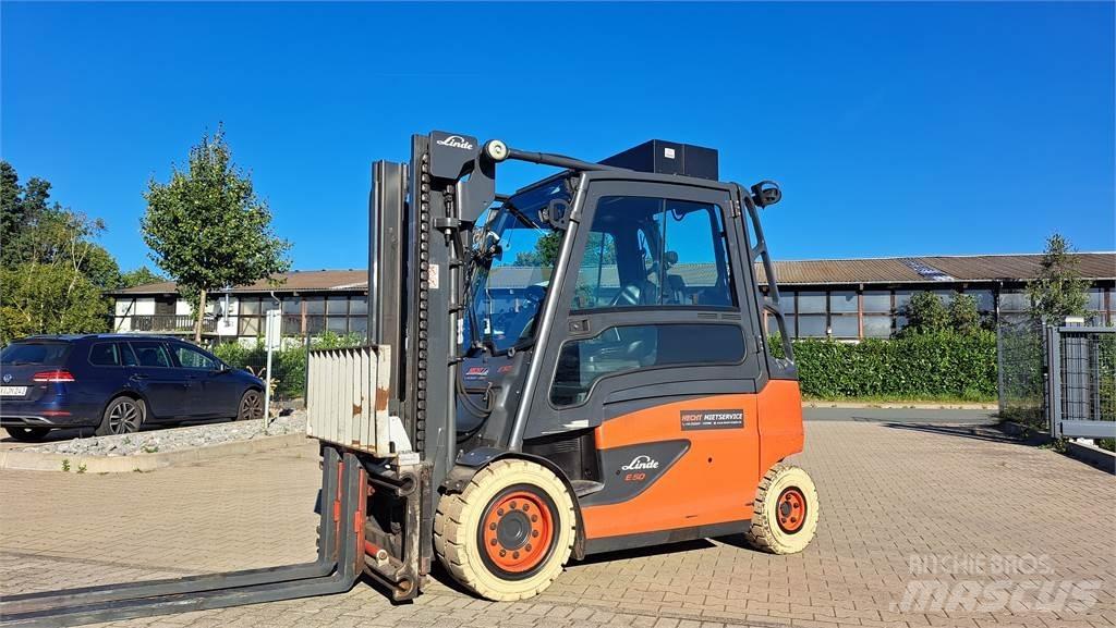 Linde E50HL 전동 지게차