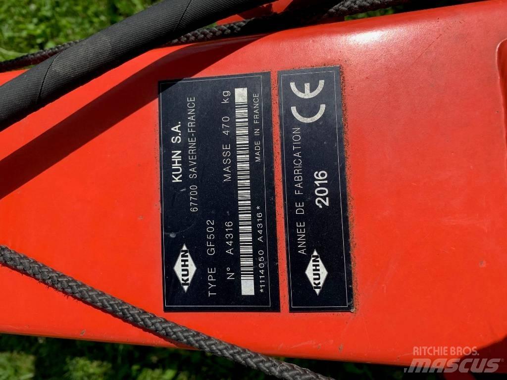 Kuhn GF 502 갈퀴 및 테더
