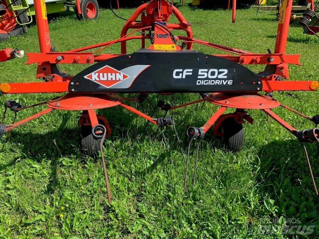 Kuhn GF 502 갈퀴 및 테더