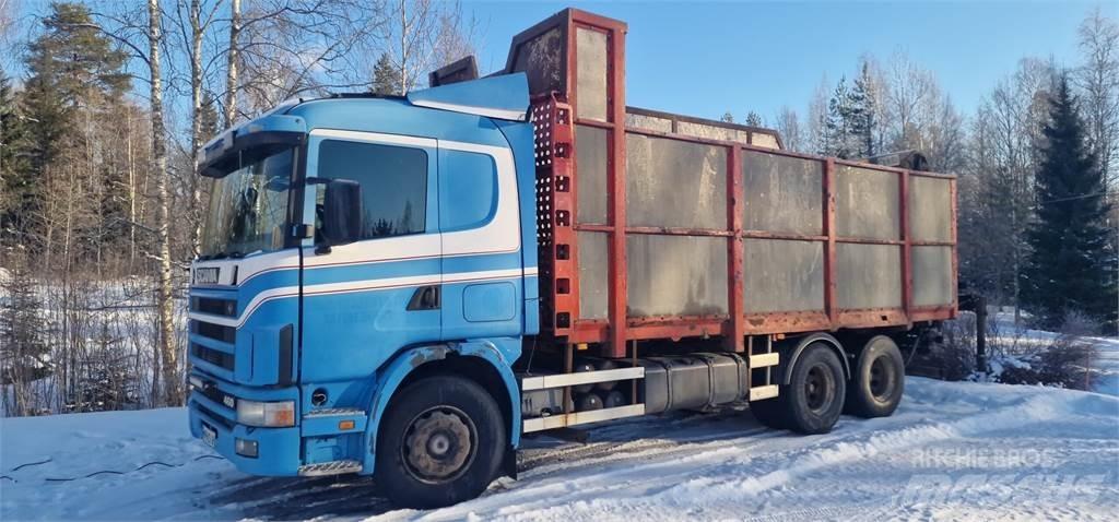 Scania 124 460 크레인 트럭