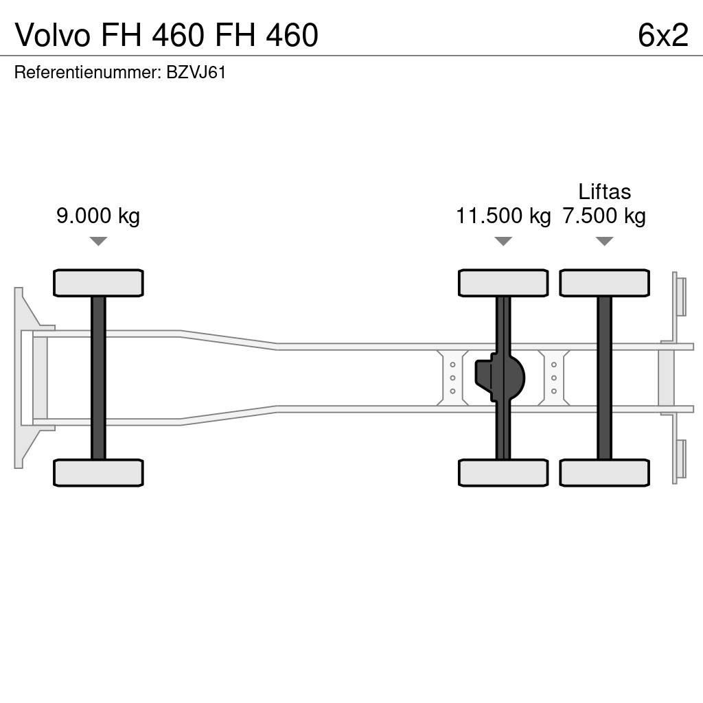 Volvo FH 460 훅 리프트 트럭