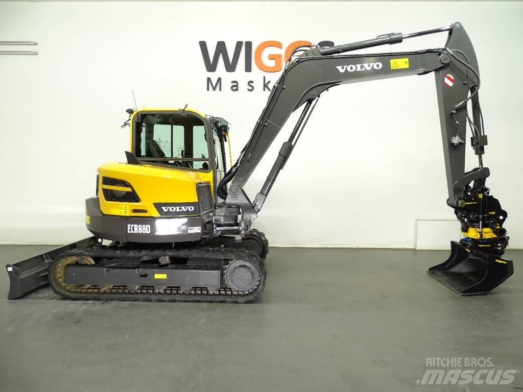 Volvo ECR 88 D 중형굴삭기 7톤-28톤