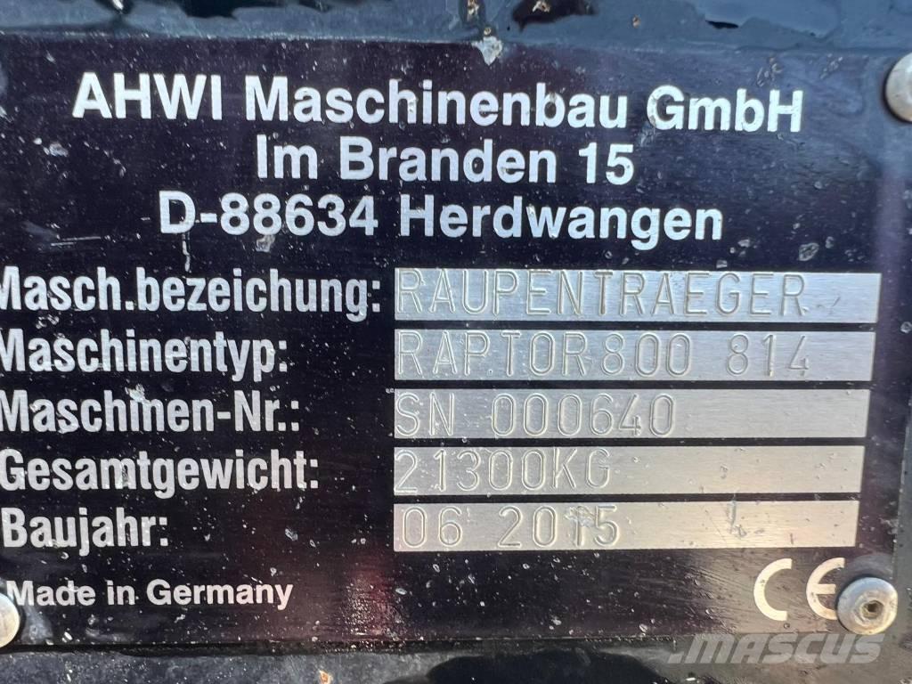 Prinoth Raptor 800 임업정리 헤드커터기