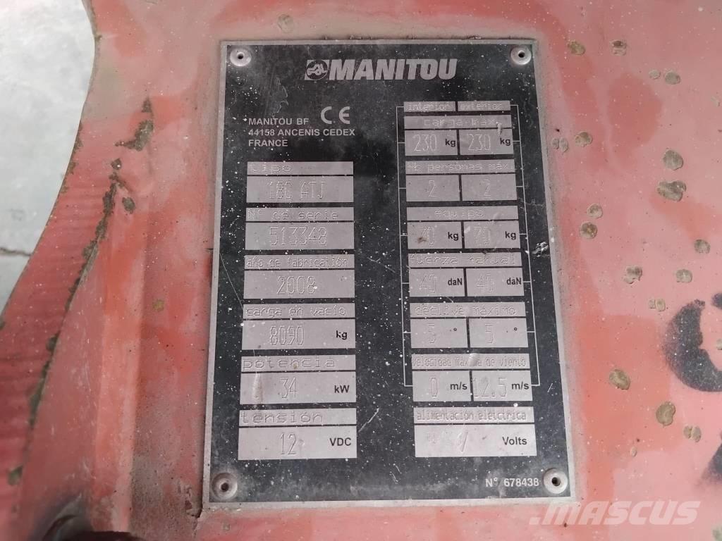 Manitou 180ATJ 관절형 전동이동 리프트