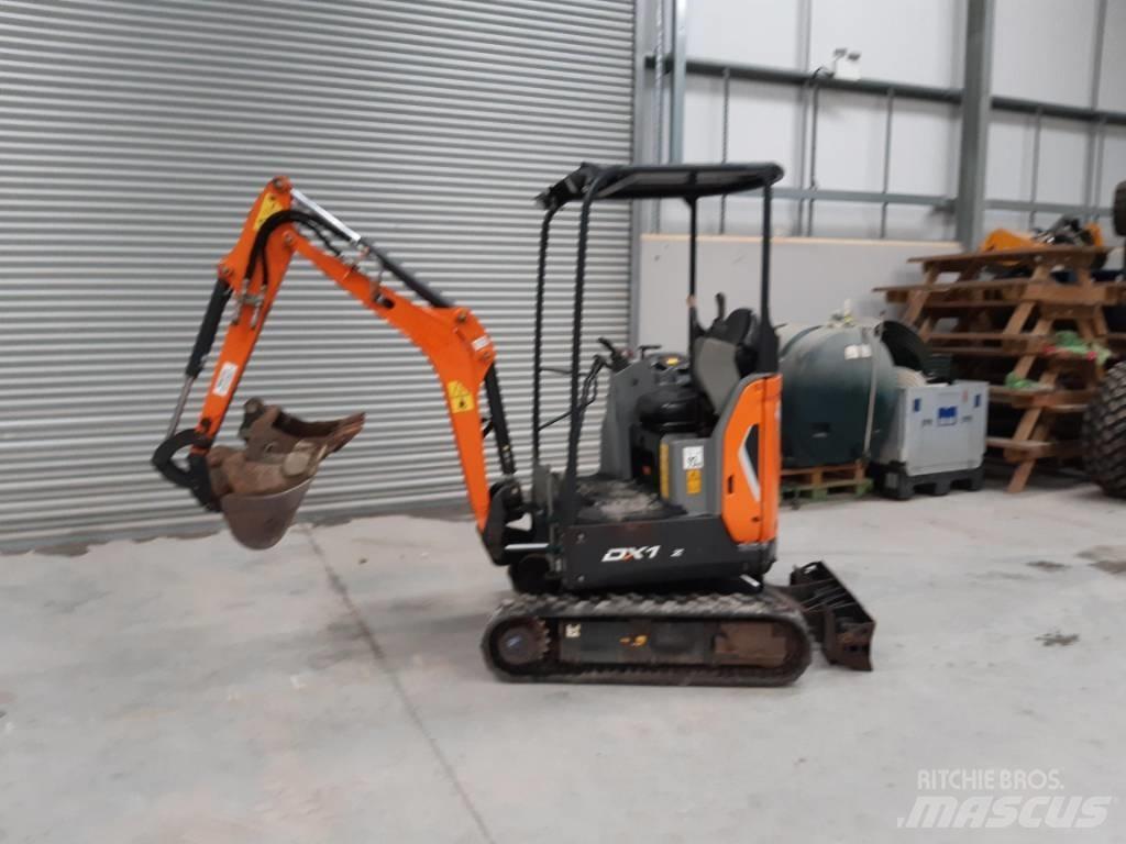 Doosan DX17Z 소형 굴삭기 7톤 미만