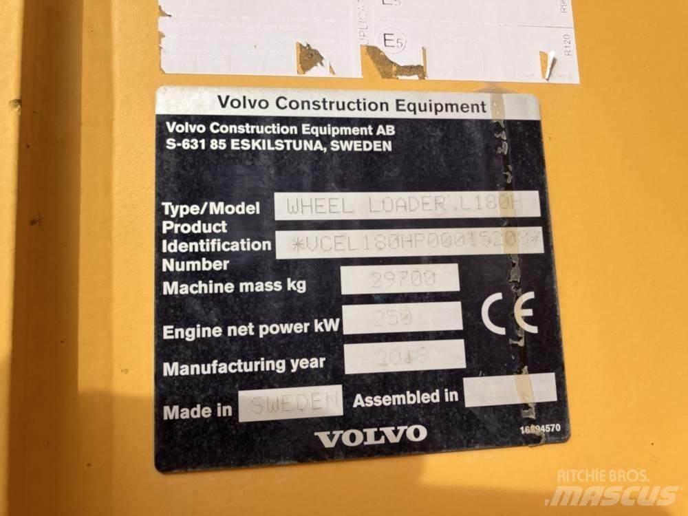 Volvo L180H  휠로우더