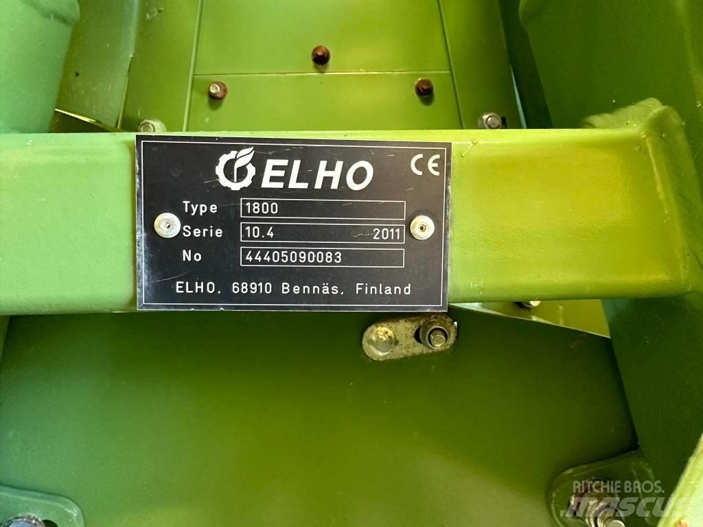 Elho 1800 베일 분쇄기, 절단기 및 언롤러
