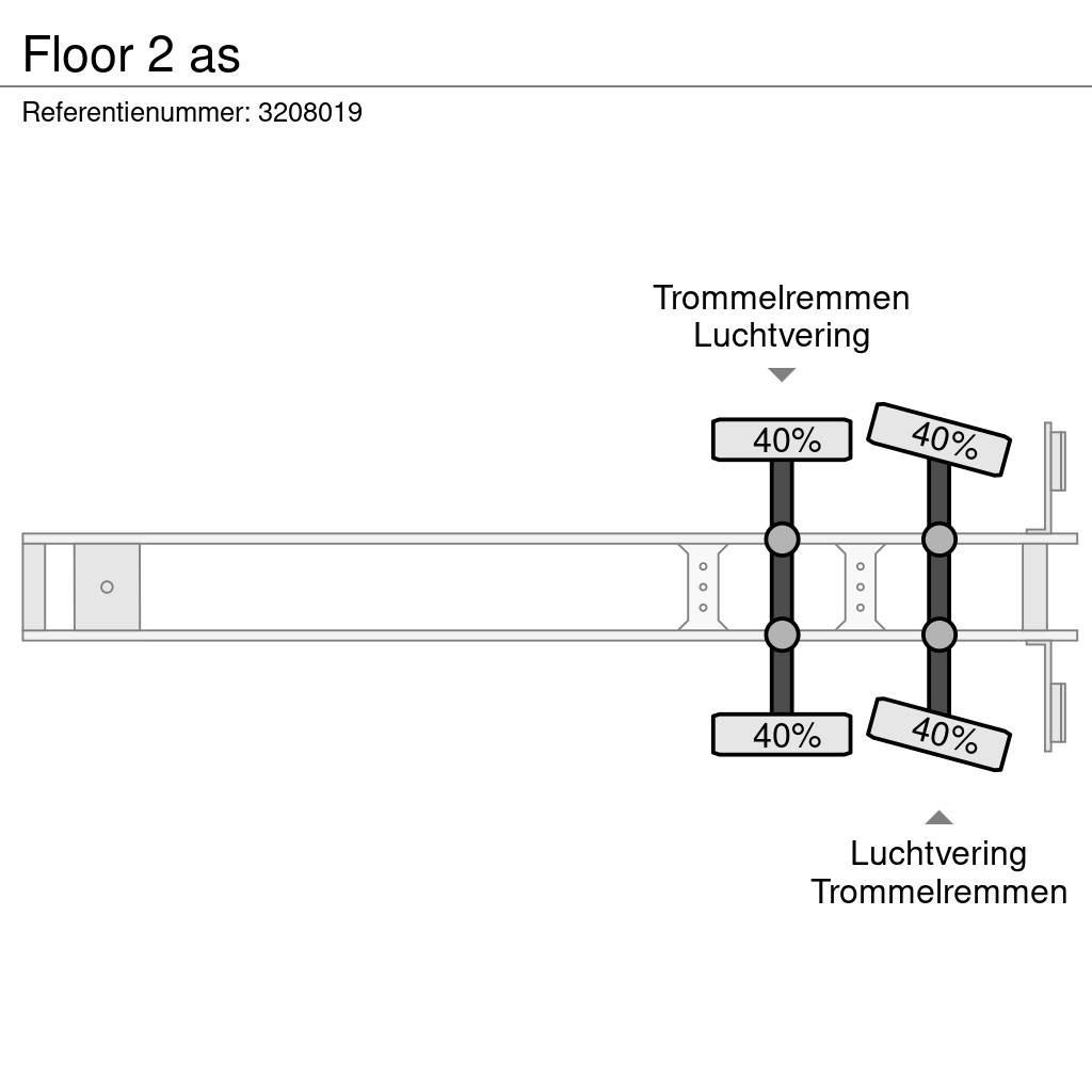 Floor 2 as 박스 바디 세미 트레일러