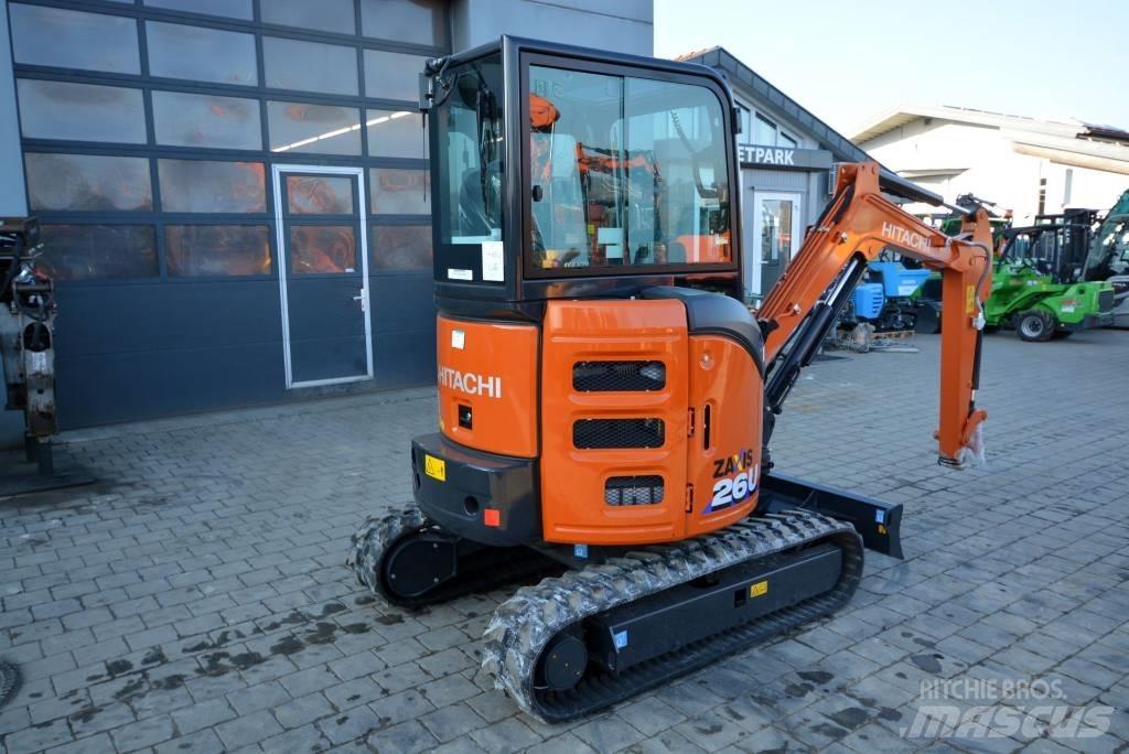 Hitachi ZX 26 U-6 소형 굴삭기 7톤 미만