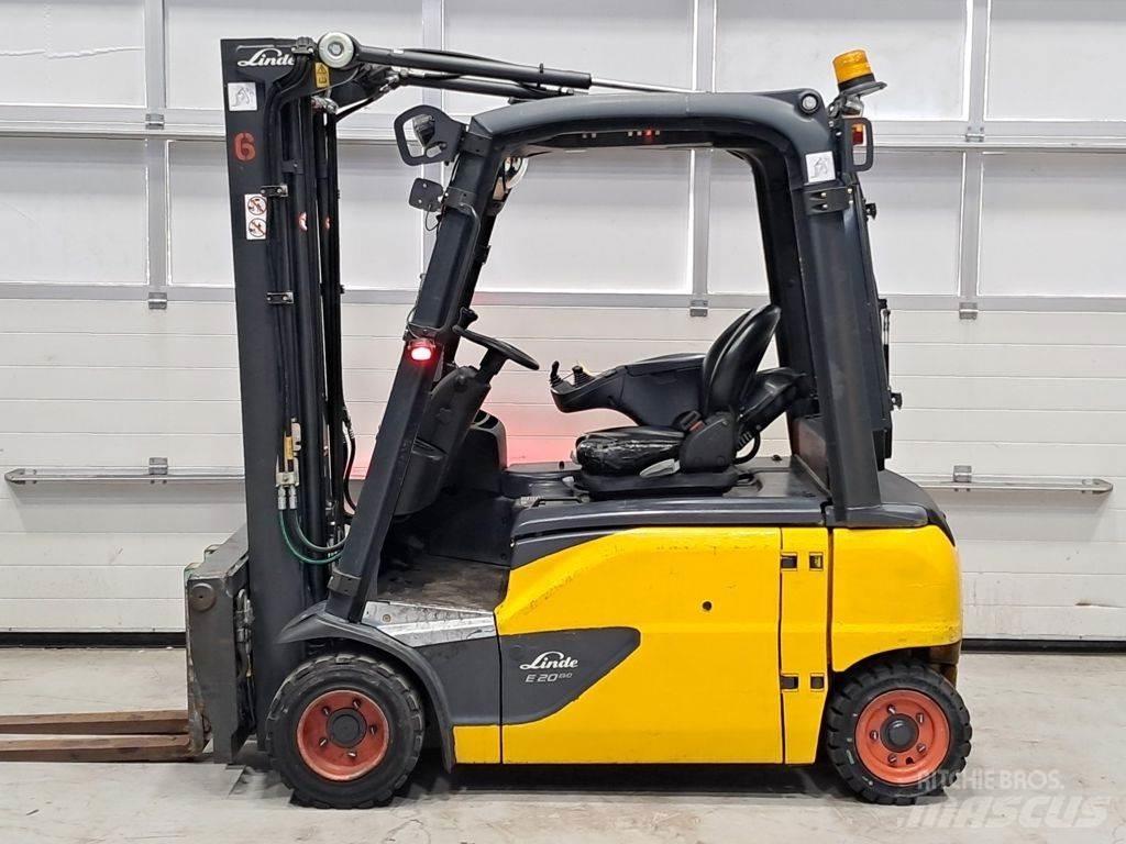 Linde E20PL-02 전동 지게차