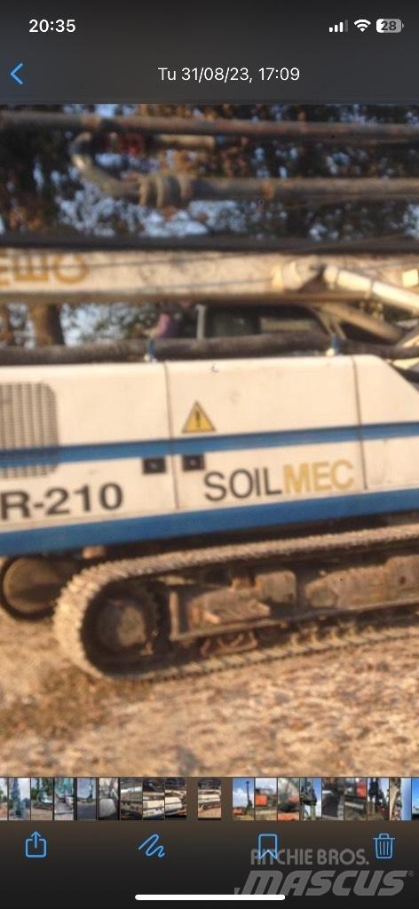  Soil mec R 210. Cfa 기타 드릴 장비
