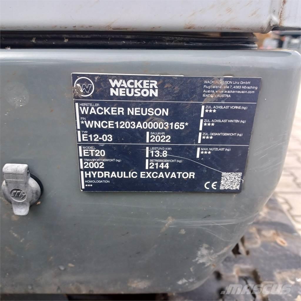 Wacker Neuson ET20 대형 굴삭기 29톤 이상