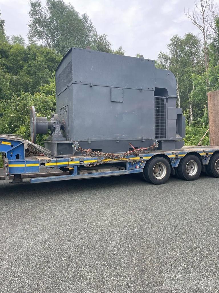  Brush 3100kW Motor 폐기물/재활용 및 채석용 예비 부품
