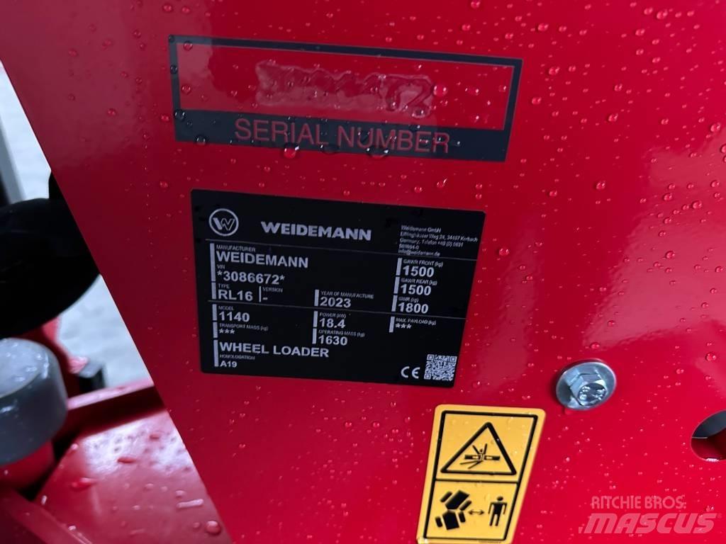 Weidemann 1140 미니 로더
