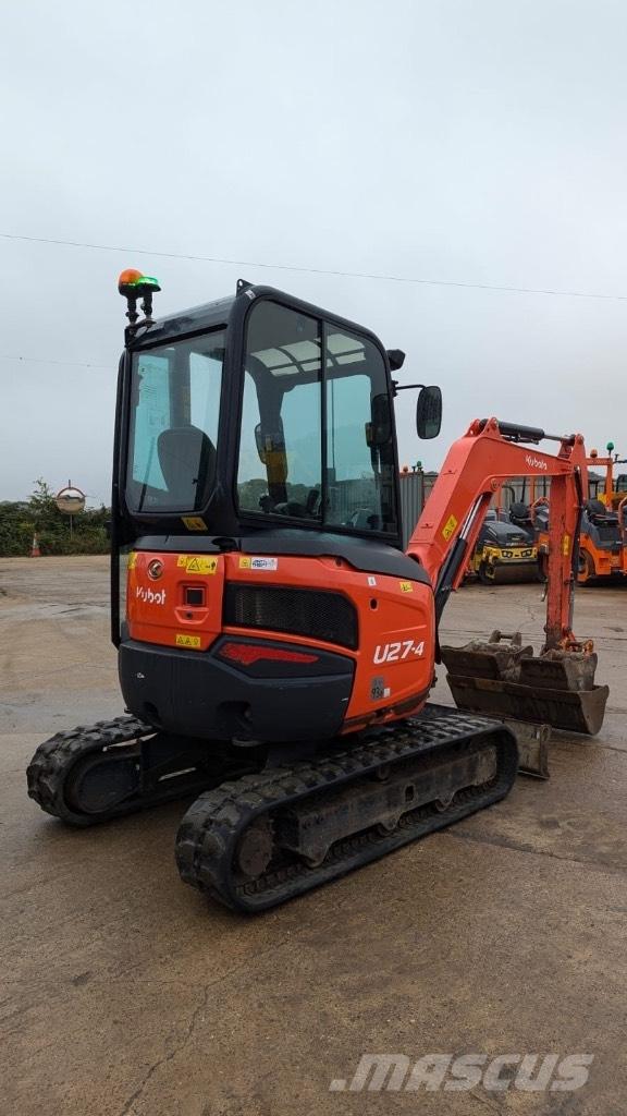 Kubota U 27-4 소형 굴삭기 7톤 미만
