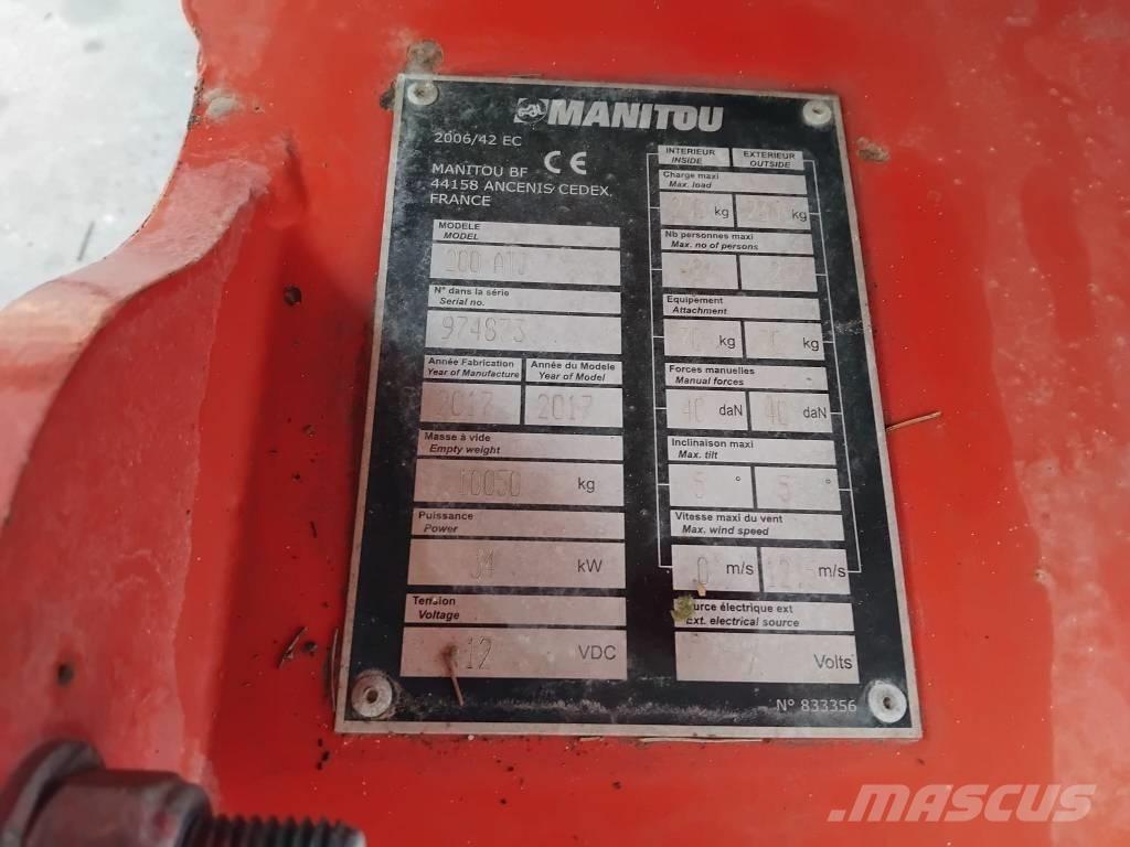 Manitou 200 ATJ 관절형 전동이동 리프트